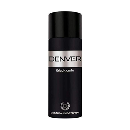 Denver Deodorant Body Spray Black Code